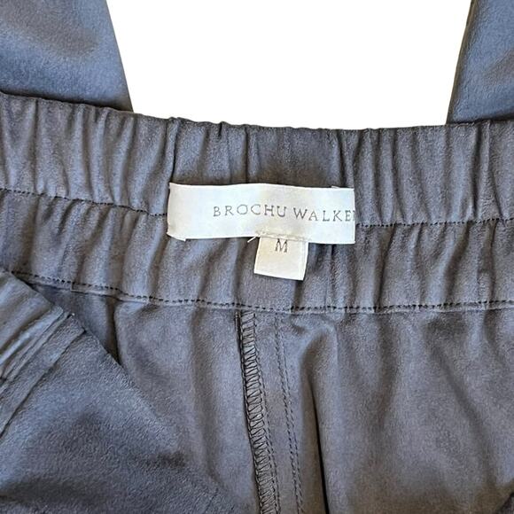 Brochu Walker Women’s Sz M Gray Westport Brushed Pant $398 Pull On Ankle - Picture 7 of 16